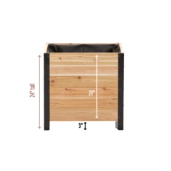 18" X 24" Planter Box - 24" TALL(18 X 24 Planter Box 24 Tall) 10 18" X 24" Planter Box - 24" TALL(18 X 24 Planter Box 24 Tall) -Pepper Joe shop 24 PHeight