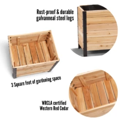 18" X 24" Planter Box - 24" TALL(18 X 24 Planter Box 24 Tall) 12 18" X 24" Planter Box - 24" TALL(18 X 24 Planter Box 24 Tall) -Pepper Joe shop 24 PNoLiner