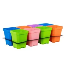 5" Nursery Pots With Insert Tray(5 Nursery Pots With Insert Tray)