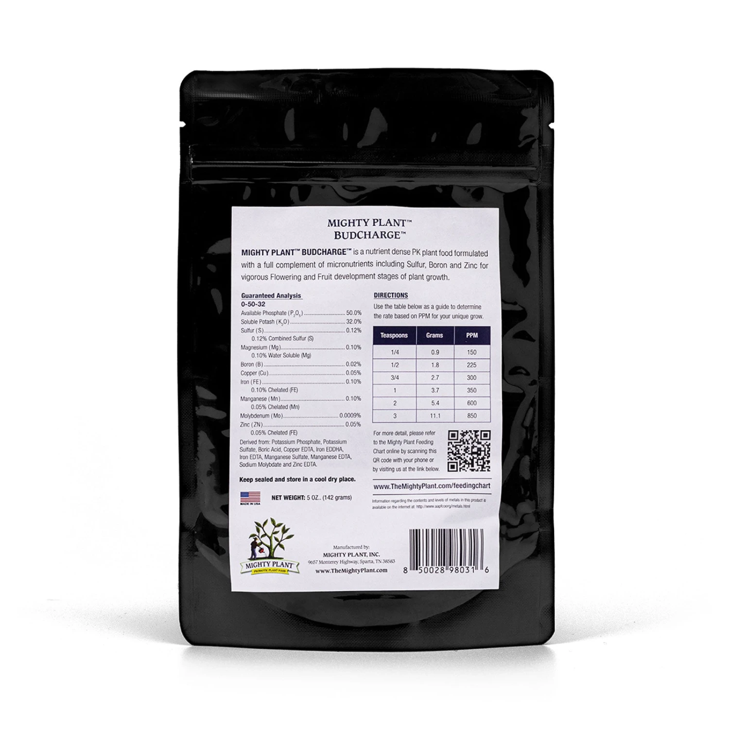 Mighty Plant BudCharge Plant Food - 5 Oz.(Mighty Plant Budcharge Plant Food) 4 Mighty Plant BudCharge Plant Food - 5 Oz.(Mighty Plant Budcharge Plant Food) - Image 2