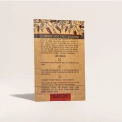 El Gringo Loco Taco Seasoning(El Gringo Loco Taco Seasoning) 12 El Gringo Loco Taco Seasoning(El Gringo Loco Taco Seasoning) -Pepper Joe shop ElGringoLocoTaco2