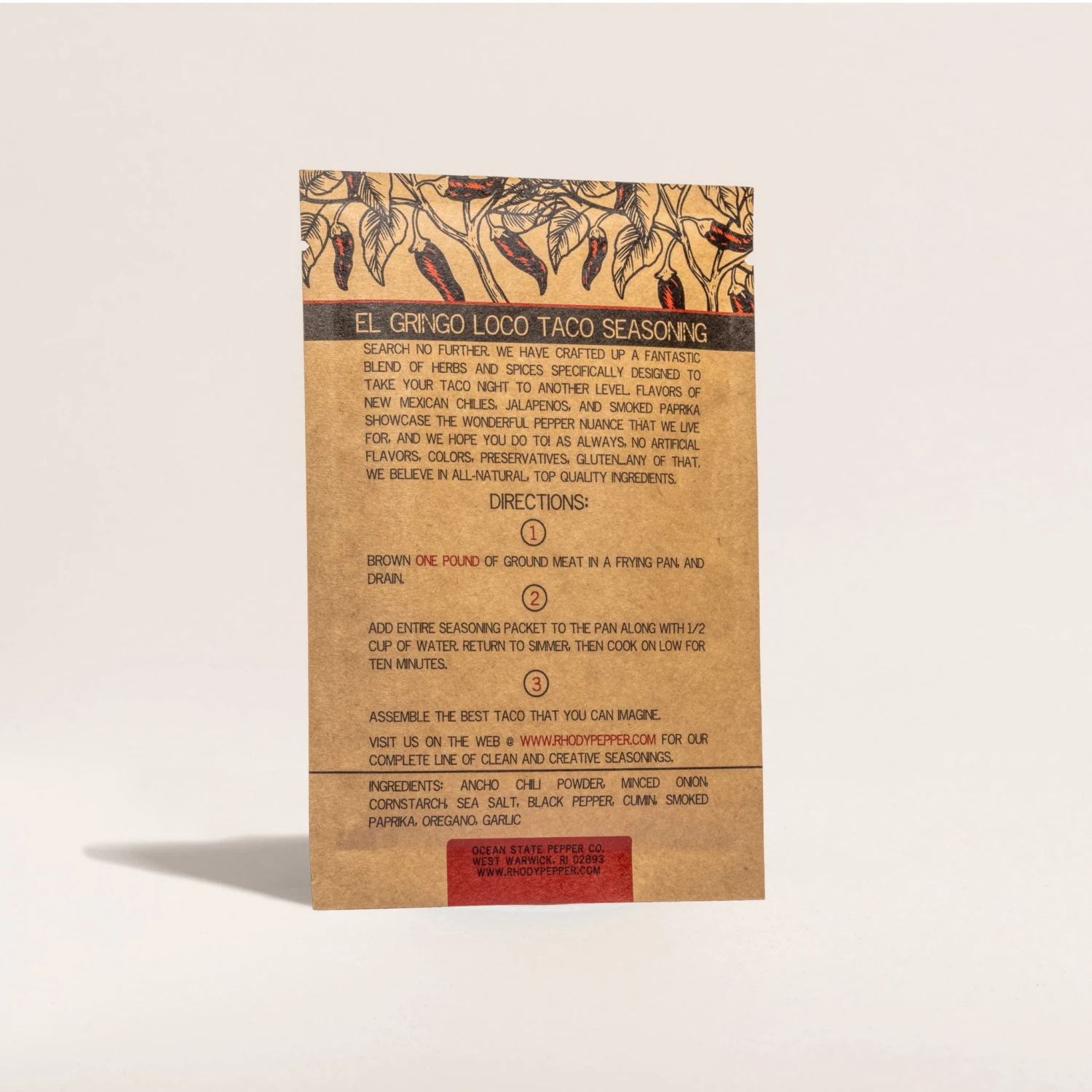 El Gringo Loco Taco Seasoning(El Gringo Loco Taco Seasoning) 6 El Gringo Loco Taco Seasoning(El Gringo Loco Taco Seasoning) - Image 4