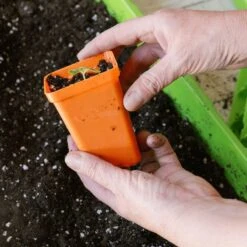 Seed Starter Pots - 2.5" Extra Strength(Seed Starter Pots 2 5 Extra Strength) -Pepper Joe shop Orange 2.5 Lifestyle