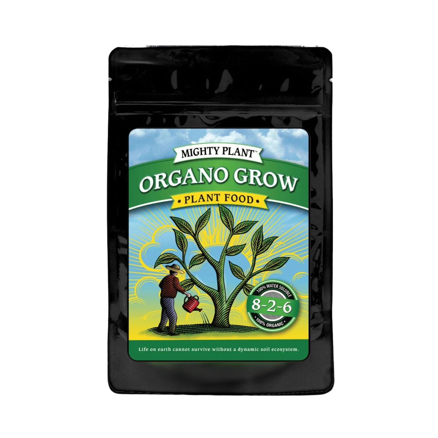 Mighty Plant Organo Grow Soluble Plant Food - 5 Oz.(Mighty Plant Organic Growth Soluble Plant Food 5 Oz) 3 Mighty Plant Organo Grow Soluble Plant Food - 5 Oz.(Mighty Plant Organic Growth Soluble Plant Food 5 Oz)