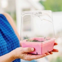 5x5 Grow Trays - Extra Strength Inserts(5x5 Grow Trays Extra Strength Inserts) 25 5x5 Grow Trays - Extra Strength Inserts(5x5 Grow Trays Extra Strength Inserts) -Pepper Joe shop Pink5x5Deep 2