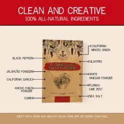 El Gringo Loco Salsa Seasoning(El Gringo Loco Salsa Seasoning) -Pepper Joe shop Pouch 06