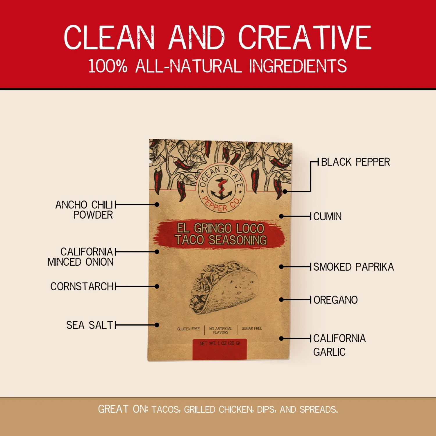 El Gringo Loco Taco Seasoning(El Gringo Loco Taco Seasoning) 5 El Gringo Loco Taco Seasoning(El Gringo Loco Taco Seasoning) - Image 3