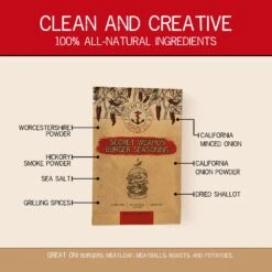 Secret Weapon Burger Seasoning(Secret Weapon Burger Seasoning) -Pepper Joe shop Pouch 17