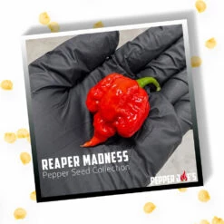 Reaper Madness Pepper Seed Collection(Reaper Madness 4 Pack) -Pepper Joe shop Reaper Madness Pepper Seed Collection.02