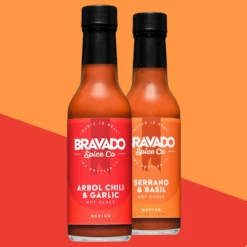 ÁRBOL CHILI & GARLIC HOT SAUCE(Arbol Chili Garlic Hot Sauce) -Pepper Joe shop Serrano and ACG Variant acg copy