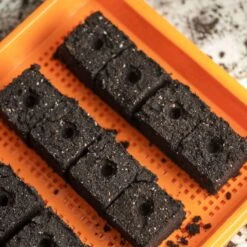 Soil Blocking Starter Kit(Soil Blocking Starter Kit) -Pepper Joe shop SoilBlocksonMeshTrayMadeWith4Block