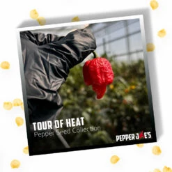 Tour Of Heat Super Hot Seed Collection(Tour Of Heat Super Hot Seed Collection) 7 Tour Of Heat Super Hot Seed Collection(Tour Of Heat Super Hot Seed Collection) -Pepper Joe shop Tour of Heat Pepper Seed Collection.02