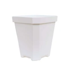 5" Nursery Pots With Insert Tray(5 Nursery Pots With Insert Tray) -Pepper Joe shop White5 SideProfile