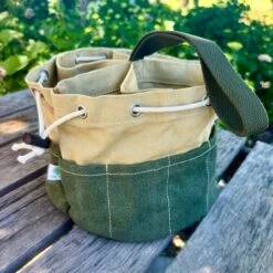 Garden Bucket Bag - Heavy Waxed Canvas(Garden Bucket Bag Heavy Waxed Canvas) 14 Garden Bucket Bag - Heavy Waxed Canvas(Garden Bucket Bag Heavy Waxed Canvas) -Pepper Joe shop garden bucket bag heavy waxed canvas 915587
