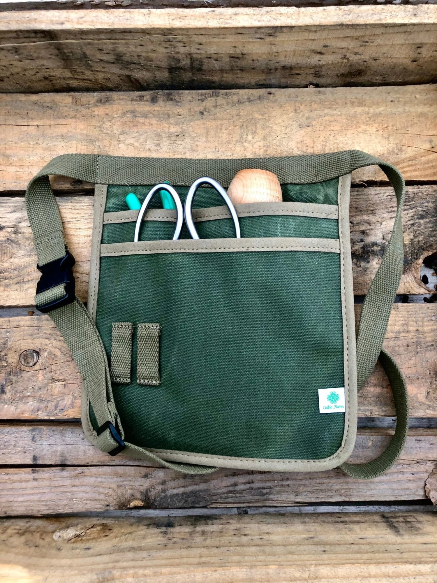 Garden Tool Belt - Waxed Canvas For Gardening(Garden Tool Belt Waxed Canvas For Gardening) 5 Garden Tool Belt - Waxed Canvas For Gardening(Garden Tool Belt Waxed Canvas For Gardening) - Image 3