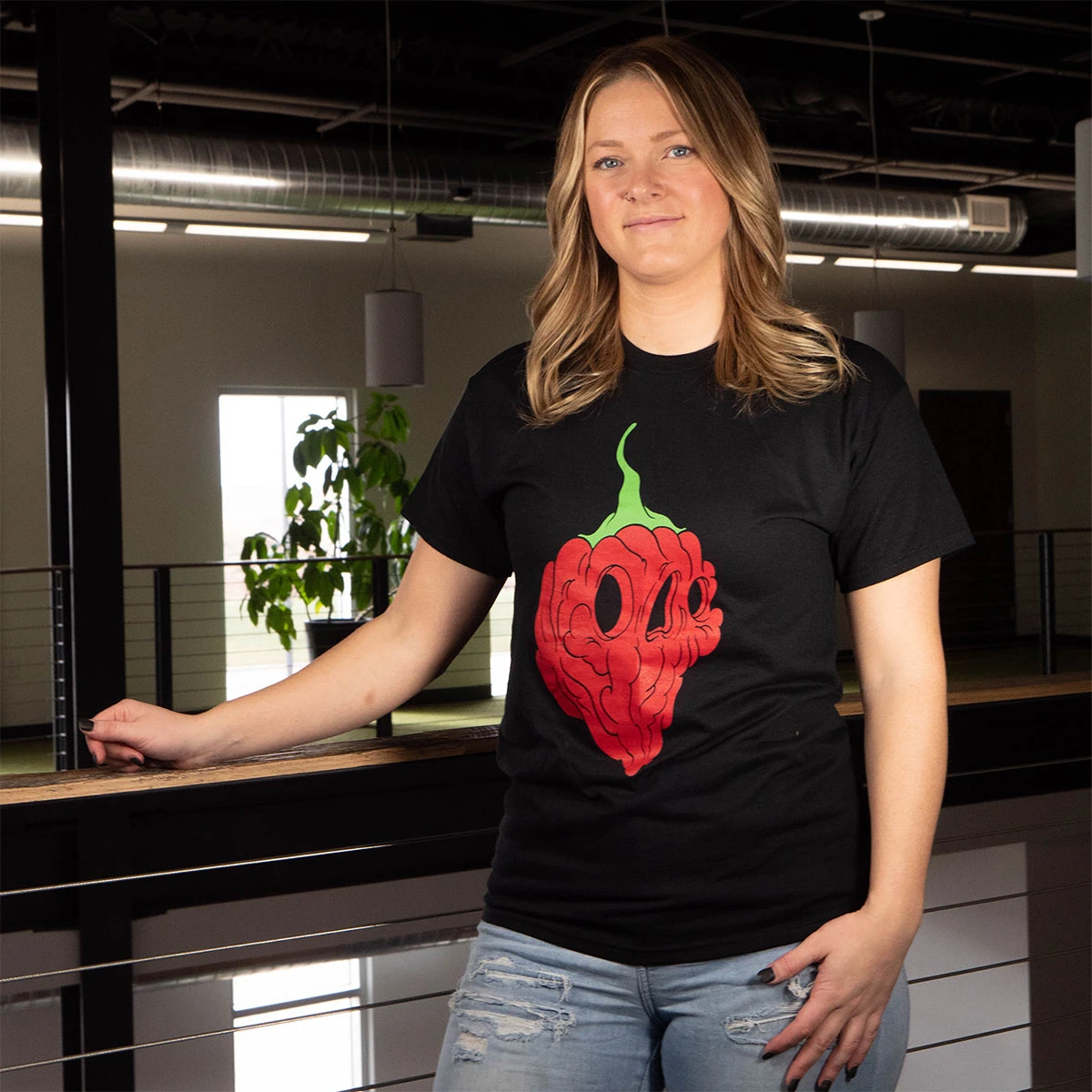 Pepper Joe's Ghoulish Ghost Pepper T-Shirt 2 Pepper Joe's Ghoulish Ghost Pepper T-Shirt