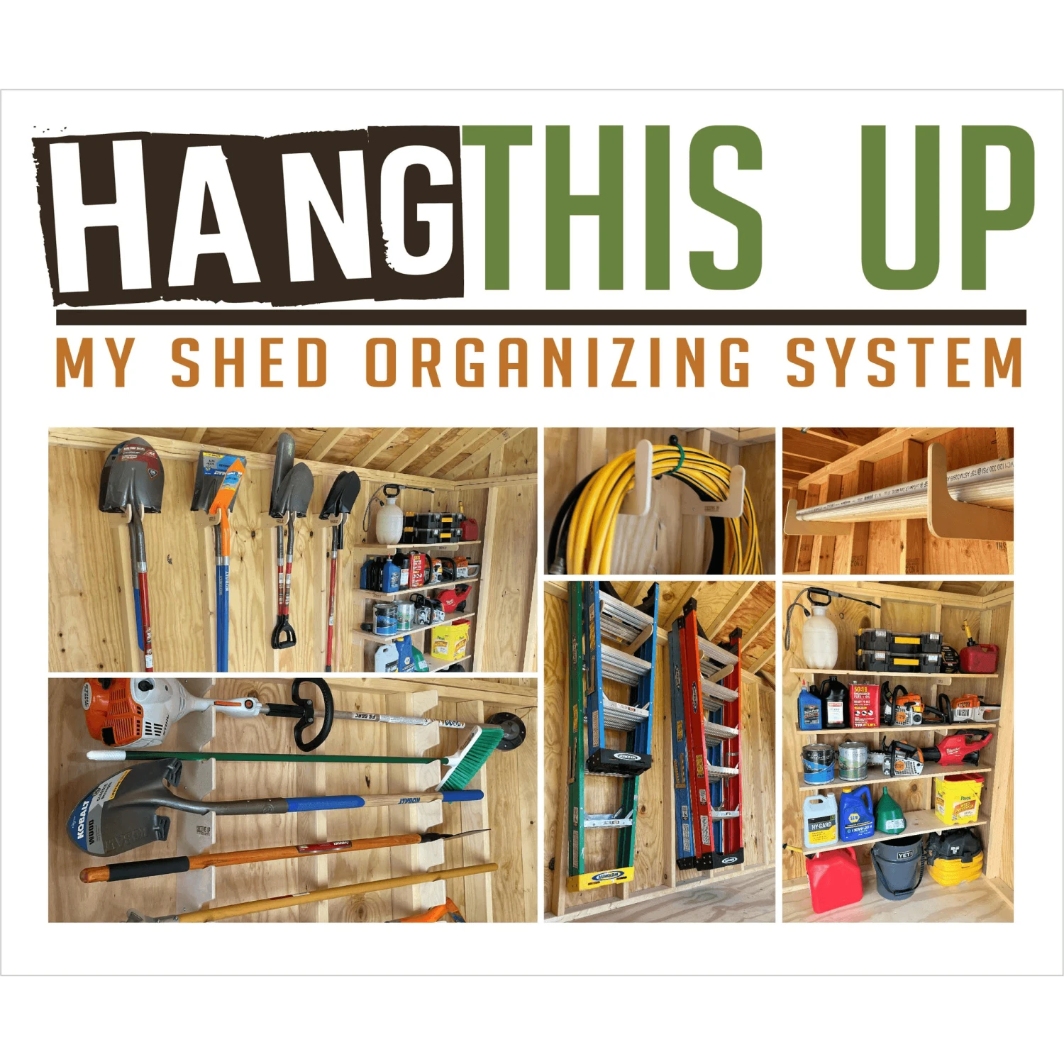 Ultimate Shed Organization Kit – Yard & Garden Tool Rack(Ultimate Shed Organization Kit Yard Garden Tool Rack) 3 Ultimate Shed Organization Kit – Yard & Garden Tool Rack(Ultimate Shed Organization Kit Yard Garden Tool Rack)