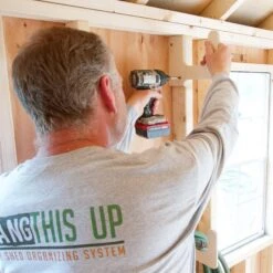 Heavy-Duty Utility Organizer – Wall-Mounted Shed & Garage Storage Solution(Utility Organizers Yard Tool Organizer Shed Organization Yard Tool Rack) 7 Heavy-Duty Utility Organizer – Wall-Mounted Shed & Garage Storage Solution(Utility Organizers Yard Tool Organizer Shed Organization Yard Tool Rack) -Pepper Joe shop utility organizers yard tool organizer shed organization yard tool rack 505788