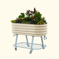 Elevated Rolling Self-Watering Garden Bed(Elevated Rolling Self Watering Garden Bed)